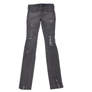 Hollister Womens Low Rise Super Skinny Jeans Sz 00